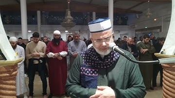 كيف يحاكي للشيخ حذيفي كانك تصلي مع الشيخ الحذيفي صلاة المغرب سورة إبراهيم آية38 إلي52 22/04/2023