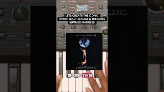 Let’s create the iconic synth lead to Kool & The Gang - Summer Madness on a synth! #synth #tutorial
