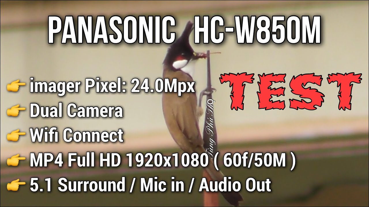 CES 2014 | Panasonic HC-W850K Full HD Camcorder Demonstration