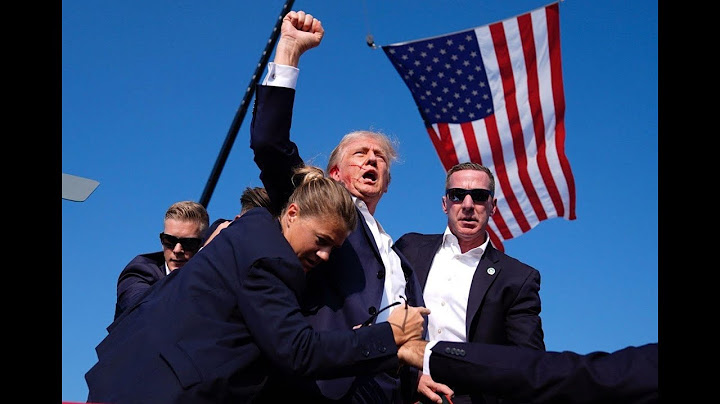 BREAKING NEWS: Shots Fired At Trump Rally, Former President Pumps Fist As He's Rushed Off Stage 1
