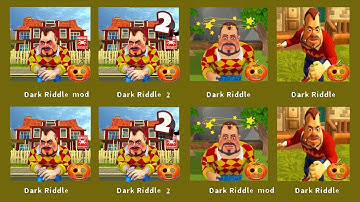 Dark Riddle Version 15.1.0 ( Mod Skin GINGER BREAD ) Chapter 1 Part 149
