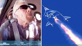 video: Sir Richard Branson's soaring ambitions come down to earth