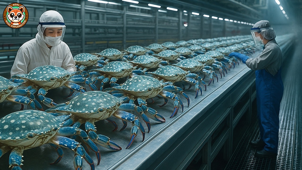 Blue Swimming Crab Fishing in China – How Millions Are Caught and Processed Daily