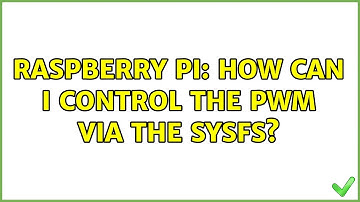 Raspberry Pi: How can I control the PWM via the sysfs? (2 Solutions!!)