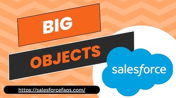 Big Objects in Salesforce | How to Create Big Objects in Salesforce