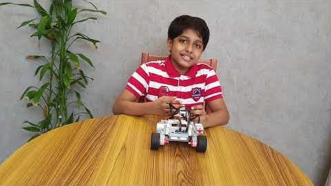 DIY LEGO EV3 Autonomous robot prepared by Alok Dev Rotech MIC Student #Smart Kid #KV Student