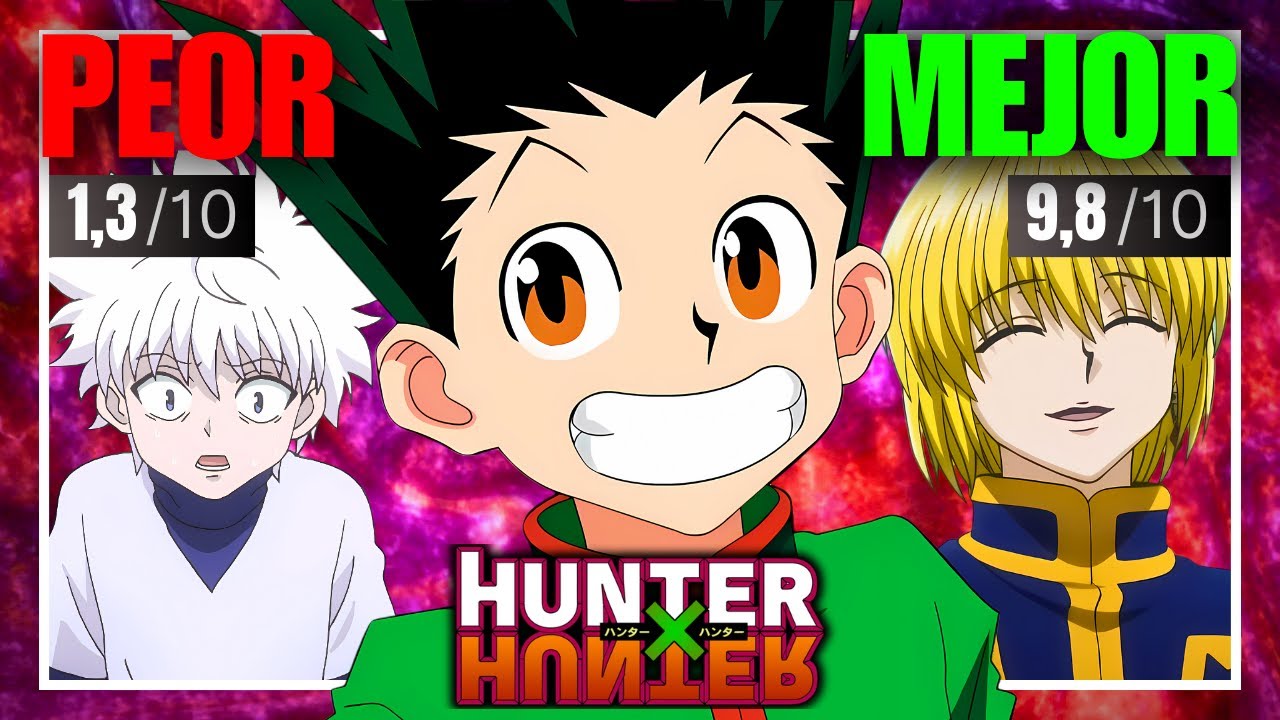 Vi los 3 EPISODIOS MEJOR Y PEOR CALIFICADOS de HUNTER X HUNTER