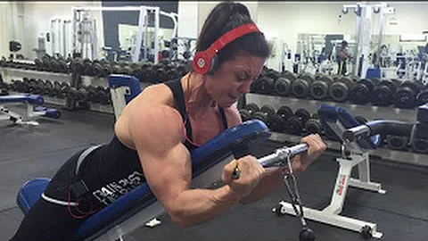 Arm day - 9 weeks out from my physique debut