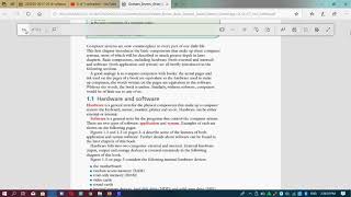 ICT IGCSE Chapter 1 part 1 types and component of computer system Hardware and software