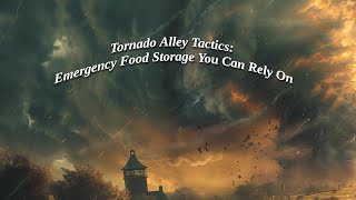 Tornado Alley Tactics: Emergency Food Storage You Can Rely On