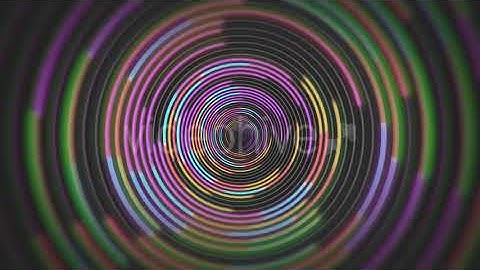 Colored Circles Vj Loop | Motion Graphics - Envato elements