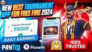 BEST TOURNAMENT APP FOR FREE FIRE💰 - 100% TRUSTED💯✅ | FREE FIRE BEST TOURNAMENT APP 2024👌