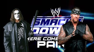 WWE Dream Matcht: #9   UNDERTAKER vs STING  #smackdownherecomesthepain  #adamwadecaw #thankyousting