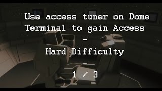 Alien Isolation - Use Access Tuner on Dome Terminal to gain Access - Hard Difficulty (PC)