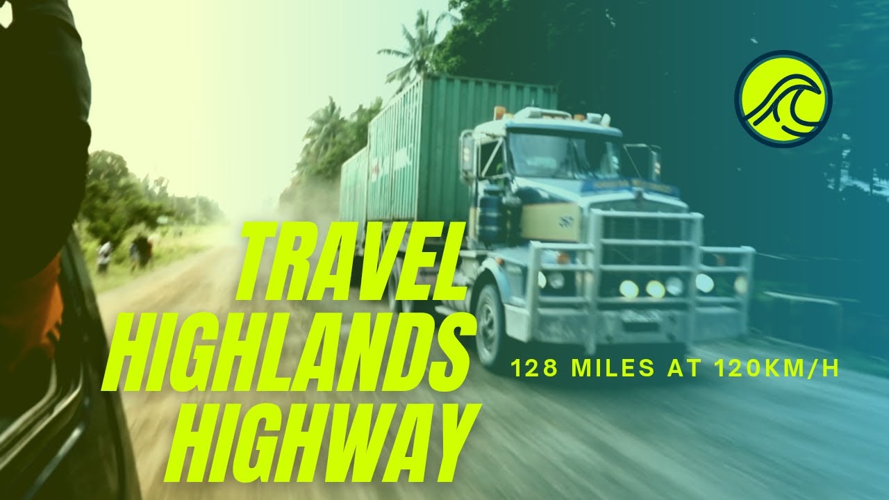 The First video I EVER shot and Edited Toyota Land Cruiser Highlands Highway, Papua New