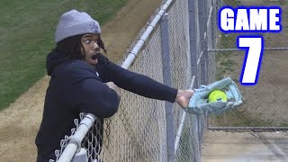 GABE MAKES IMPOSSIBLE CATCH OF THE CENTURY! | On-Season Softball Series | Game 7