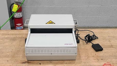 Renz ECL 360 Electric Wire Closer - 072623232008A