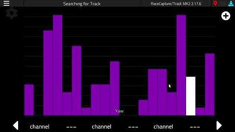 Upcoming RaceCapture 2.0 app - new dashboard mode visualizes historical data in a moving window.