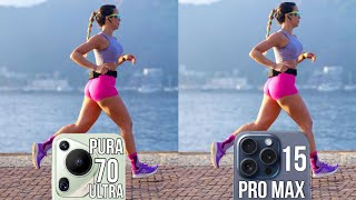 Huawei Pura 70 Ultra vs iPhone 15 Pro Max Camera Stabilization Test