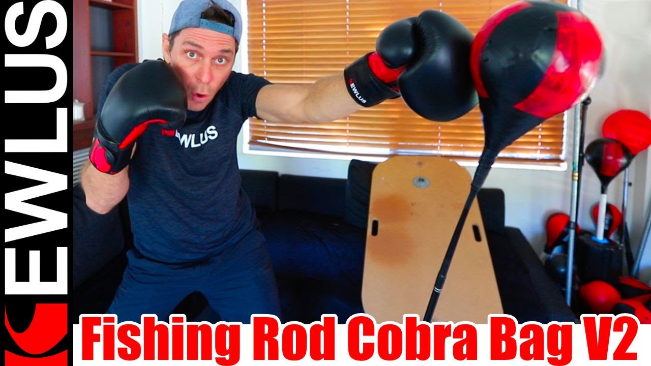 Make a Cobra Punching Bag Using a Fishing Rod - Version 2 