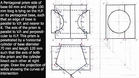 Intersection of Prism to Cylinder Problem 06