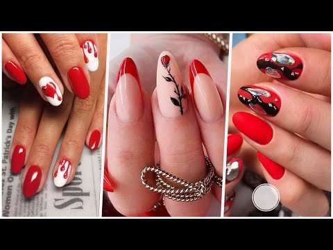 Video: Rode manicure 2019 - mooie combinatie-ideeën