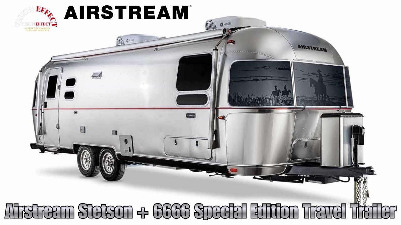 Западная тайна | Ручная работа. Airstream Stetson + 6666, специальный выпуск, туристический прицеп