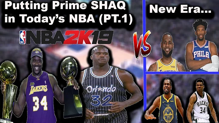 What if Shaq in his Prime, played in Todays NBA? Simulation on NBA2K19!