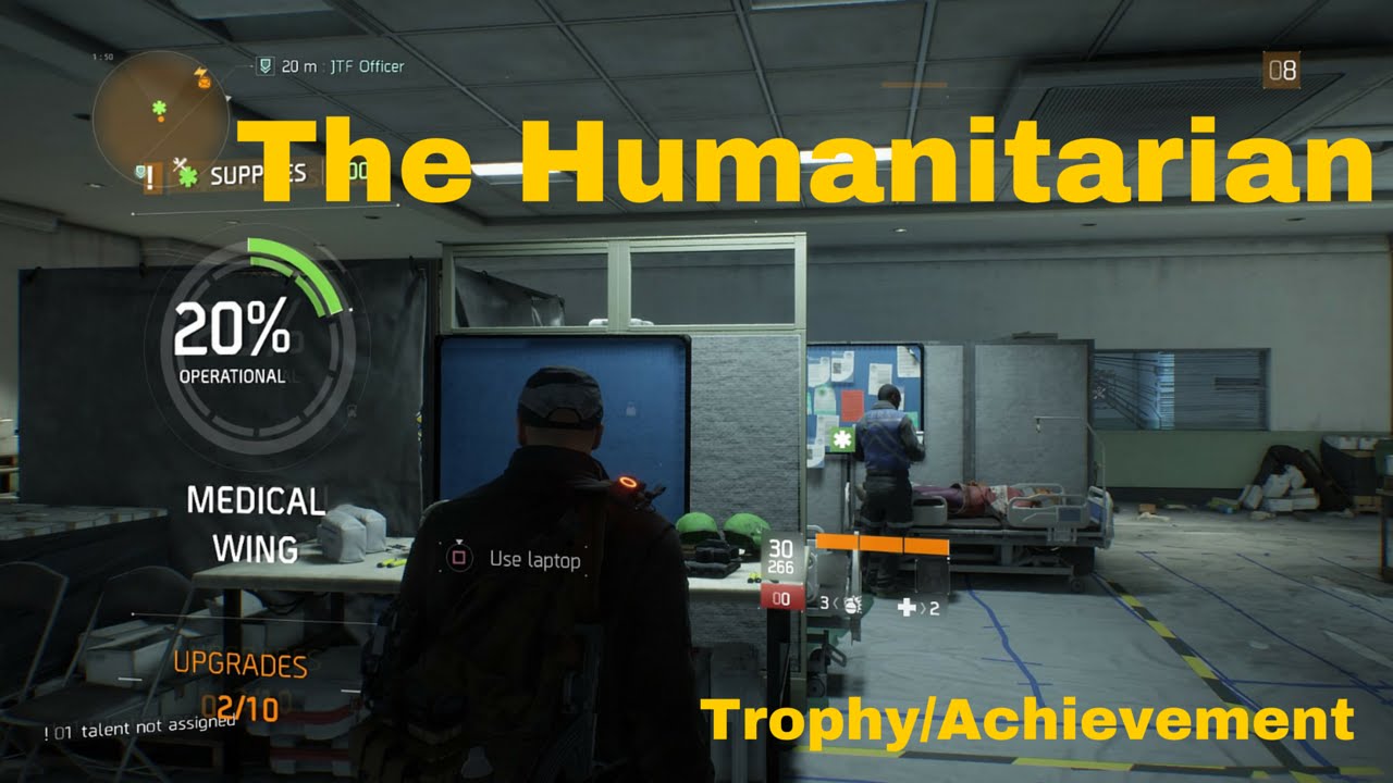 The Division - The Humanitarian (Trophy/Achievement)