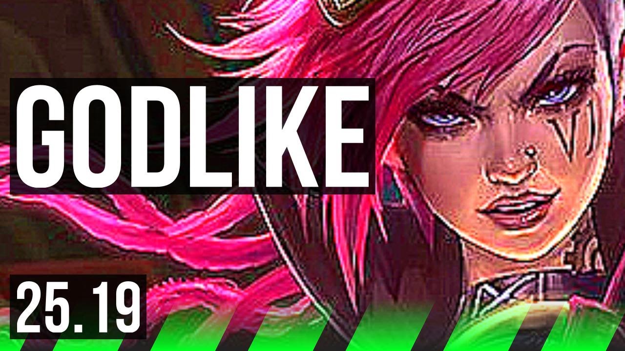 VI vs RENGAR (JGL) | Godlike | KR Master | 25.19