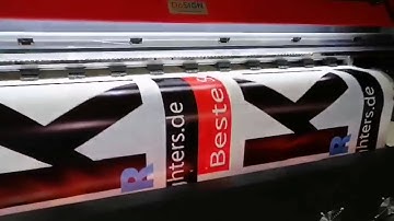 Large format eco solvent printer