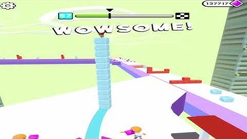 Cube Surfer Level 57 - gameplay (ios android) walkthrough all levels