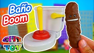 la Caca con Baño Boom de Toy - YouTube