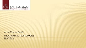 Programming Technologies Lecture Lesson 4 Functional programming basics