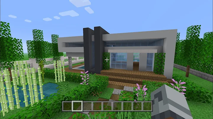 MINECRAFT MODERN HOUSE TUTORIAL - EASY (2)
