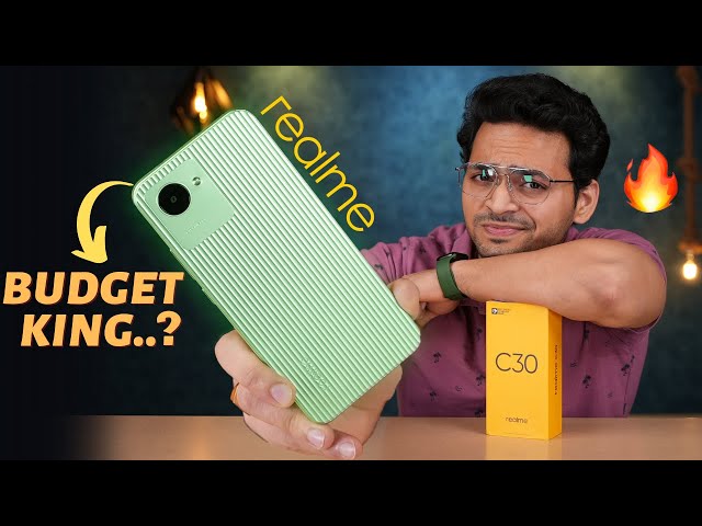 Realme C30 Unboxing and Review 🔥  Budget King .? 🤔 At Rs 7,499
