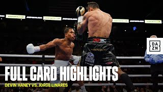 FULL CARD HIGHLIGHTS | Devin Haney vs. Jorge Linares