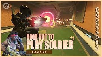 How To Not Play Soldier // Sojourn on Paraiso // Overwatch 2 - Quick Play
