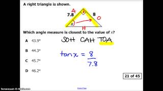 2015 Released SOL: Question 21