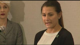 Woman who alleged rape by ex-MSU players speaks publicly