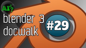 Blender 3 Docwalk #29: User Interface » List Views & Presets
