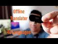 Timekettle Zero: World's Smallest Offline Translator (Supports 40 Lanaguages Including Cantonese)