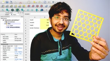 FreeCAD Spreadsheet & Honeycomb macro Tutorial