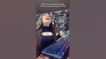 POV: you’re writing your male MC but you’re female #authortube #authorsoftiktok #booktube #booktok