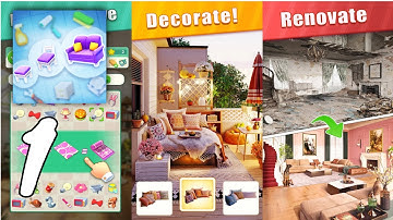 Happy Merge Home Gameplay Walkthrough #1 (Android, IOS)