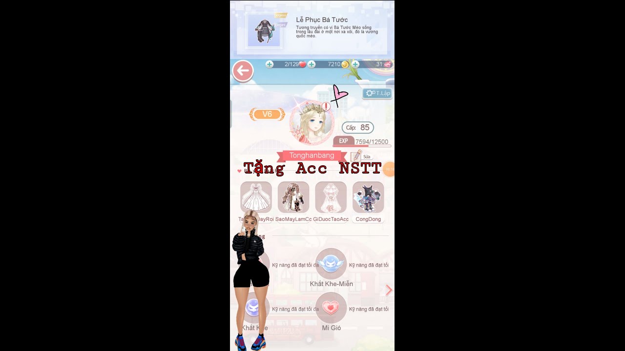 Tặng Acc NSTT Cộng Đồng Lần Thứ Hai Nhe Mọi Người