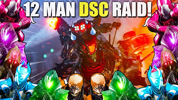 12 MAN DESTINY 2 RAID! 😱 12 Players in the Deep Stone Crypt Glitch! 😂