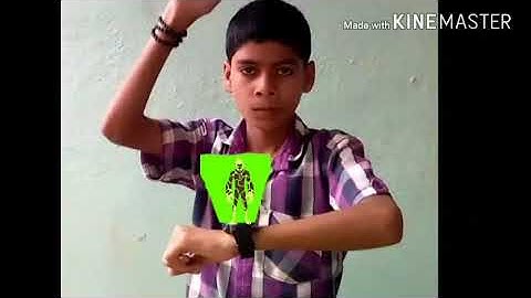How to make Ben 10 in kinemaster