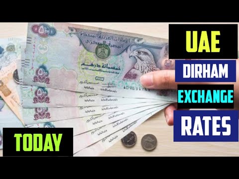 Uae dirham exchange rates today -Currency Value 03-September -2023 ,