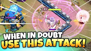 Cure for the ANTI SPAM BASE! TH12 Queen Charge Hog/Miner Hybrid has no Weakness! | Clash of Clans